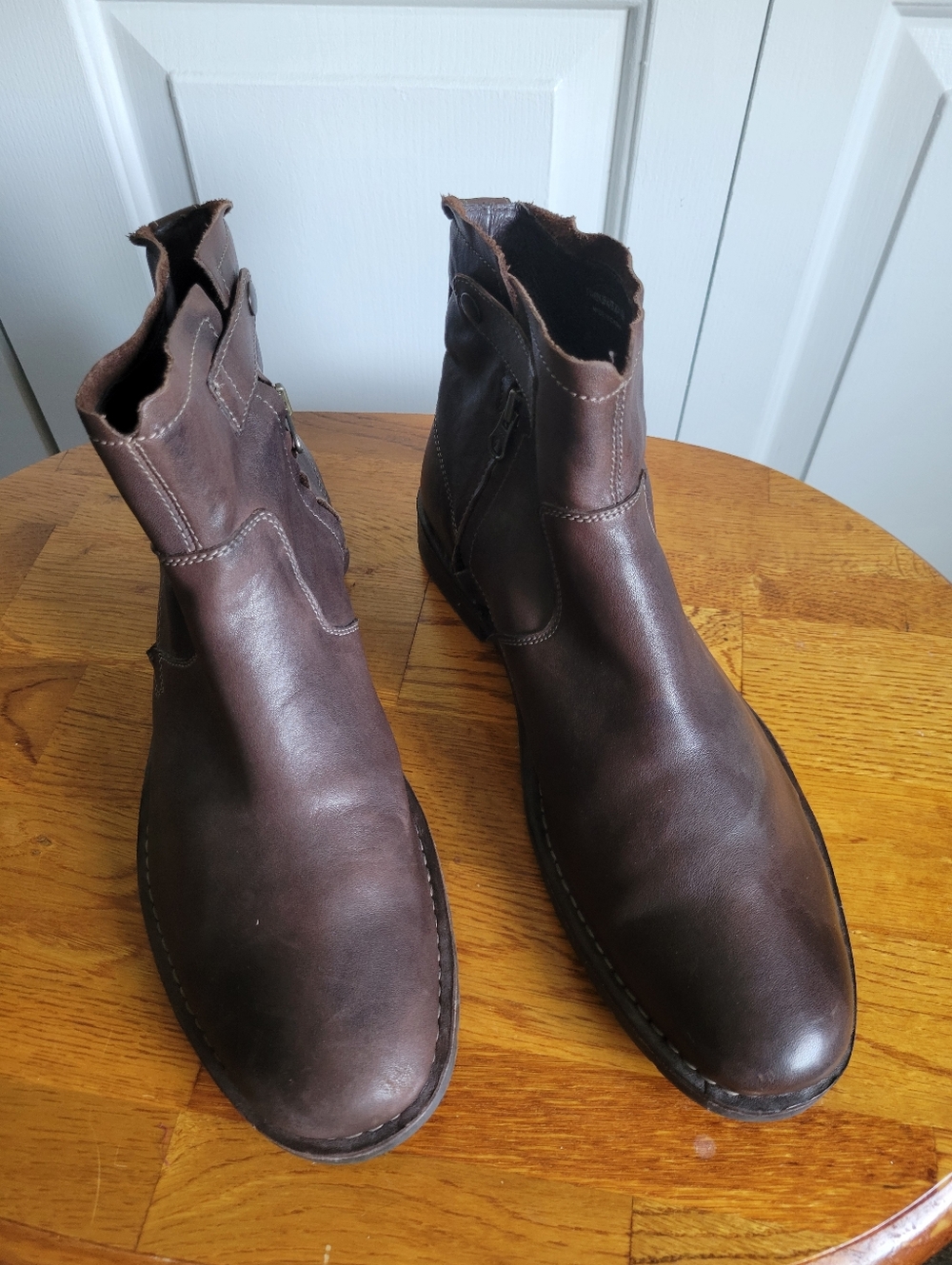 John Varvatos Brown Star USA Driggs Boots